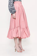 Pembe Beli lastikli godeli etek 81184
