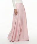 Pembe Pili detaylı yüksek bel etek 81340