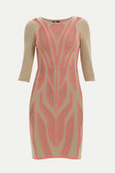 Taş Jakarlı triko elbise 28561