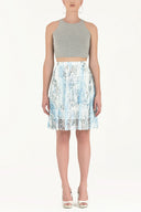 Gri Kolsuz örme bluz 19470