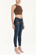 Kahve Kolsuz örme bluz 19470