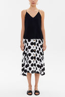 Lacivert Askılı V yaka bluz 19792