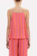 Somon Askılı V yaka bluz 19792