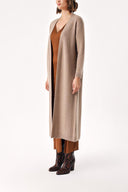 Devetüyü Uzun yün örme hırka 28876