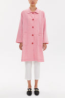 Pembe Bol kesim yırtmaçlı kaban 30422