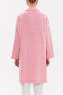 Pembe Bol kesim yırtmaçlı kaban 30422