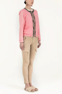 Pembe Fermuarlı bomber ceket 60772