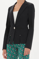 Siyah Blazer ceket 61066