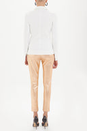 Beyaz Blazer ceket 61066