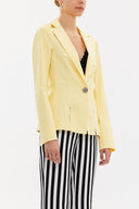 Sarı Blazer ceket 61066