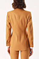 Bej Klasik blazer ceket 61171