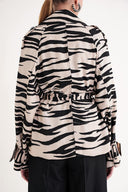 Zebra Desen Anvelop kapama ceket 61184