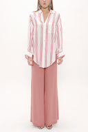 Kırmızı Bol kesim gömlek10681