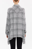 Desenli Bol kesim gömlek 10701