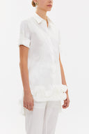 Beyaz Piliseli gömlek 10735