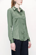 Haki Dar kesim gömlek 10760