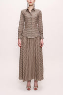 Haki Dar kesim gömlek 10811