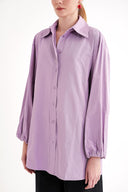 Lila Bol kesim gömlek 10820