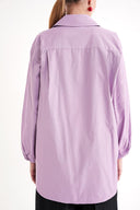 Lila Bol kesim gömlek 10820