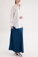 Beyaz Bol kesim gömlek 10847