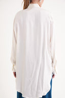 Beyaz Bol kesim gömlek 10847