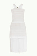 Beyaz Triko atlet elbise 28043