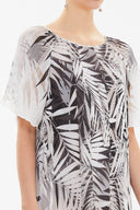 Gri Piliseli mini  elbise 92638