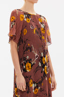 Gülkurusu Piliseli mini  elbise 92638