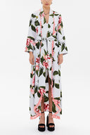 Gri Püsküllü uzun kaftan 92727