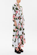 Gri Püsküllü uzun kaftan 92727