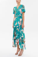 Mint Anvelop kapama midi elbise 92828