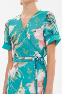 Mint Anvelop kapama midi elbise 92828