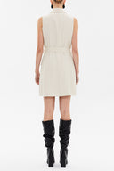 Bej Mini elbise 93059