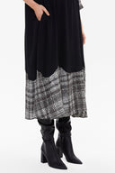 Siyah Midi elbise 93159