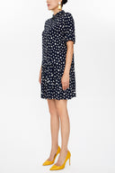 Lacivert Mini elbise 93168