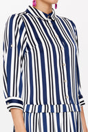 Çizgili Mini elbise 93168