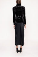 Siyah Balıkçı yaka bluz 19842