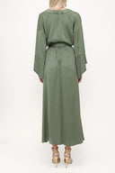 Haki Kimono kollu elbise 93403