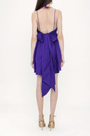 Lacivert Askılı mini elbise 93911