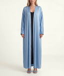 Mavi Balon kollu uzun kaftan 94765