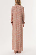 Bej Beli lastikli pantolonlu ikili takım 12317