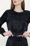 Siyah Desenli ikili takım 12257