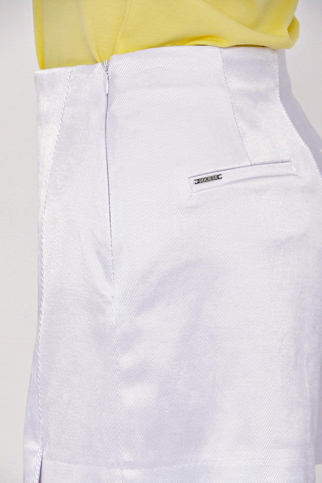 White Mini short skirt 11106